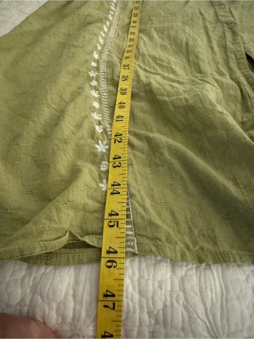 Zara Olive green dress flowy boho Maci dress. Size large - Picture 9 of 11